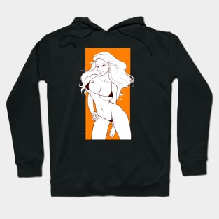 Lamborghini Evo Sexy Pin-up Hoodie